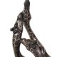 Sculpture africaine en pierre de 3 Girafes