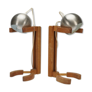 Paire de lampes italienne