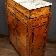 Secretary from the Louis XVI era in precious wood marquetry.