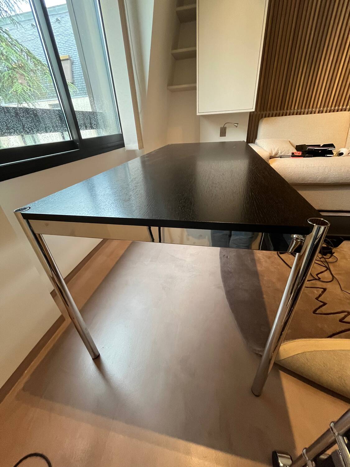 USM Haller Black Desk