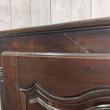 Armoire basse de style Louis XV en noyer 19ème