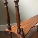 Turned wooden shelf at the end of the 19th century