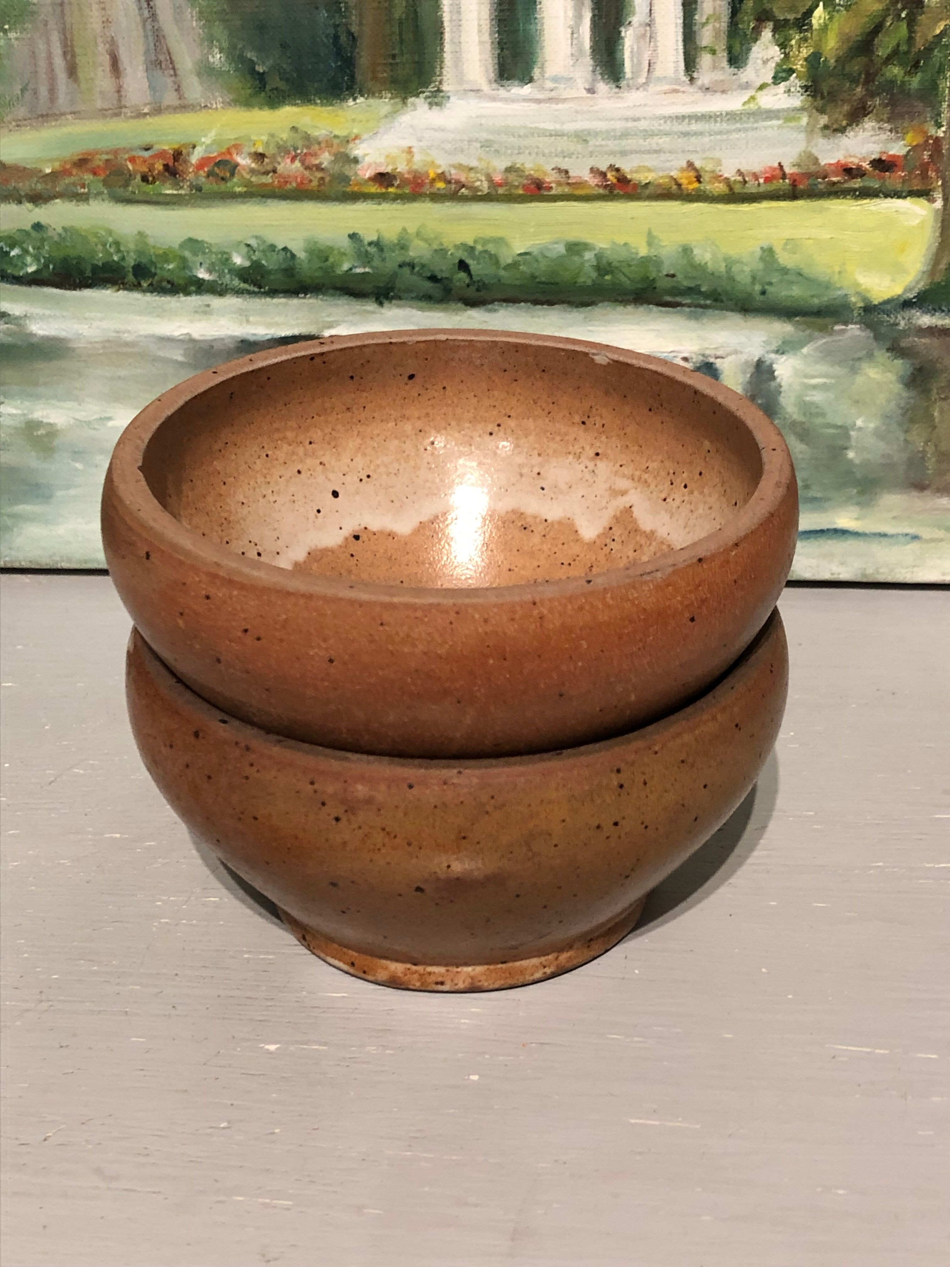 5 sandstone bowls set