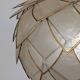 Pair of Lotus mother-of-pearl pendant lights