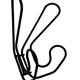Vintage Ikea Frän Wire Metal Coat Racks / Wall Coat Rack