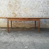 Farmhouse table with two extensions