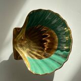Shell-shaped ashtray and pocket tray Limoges France