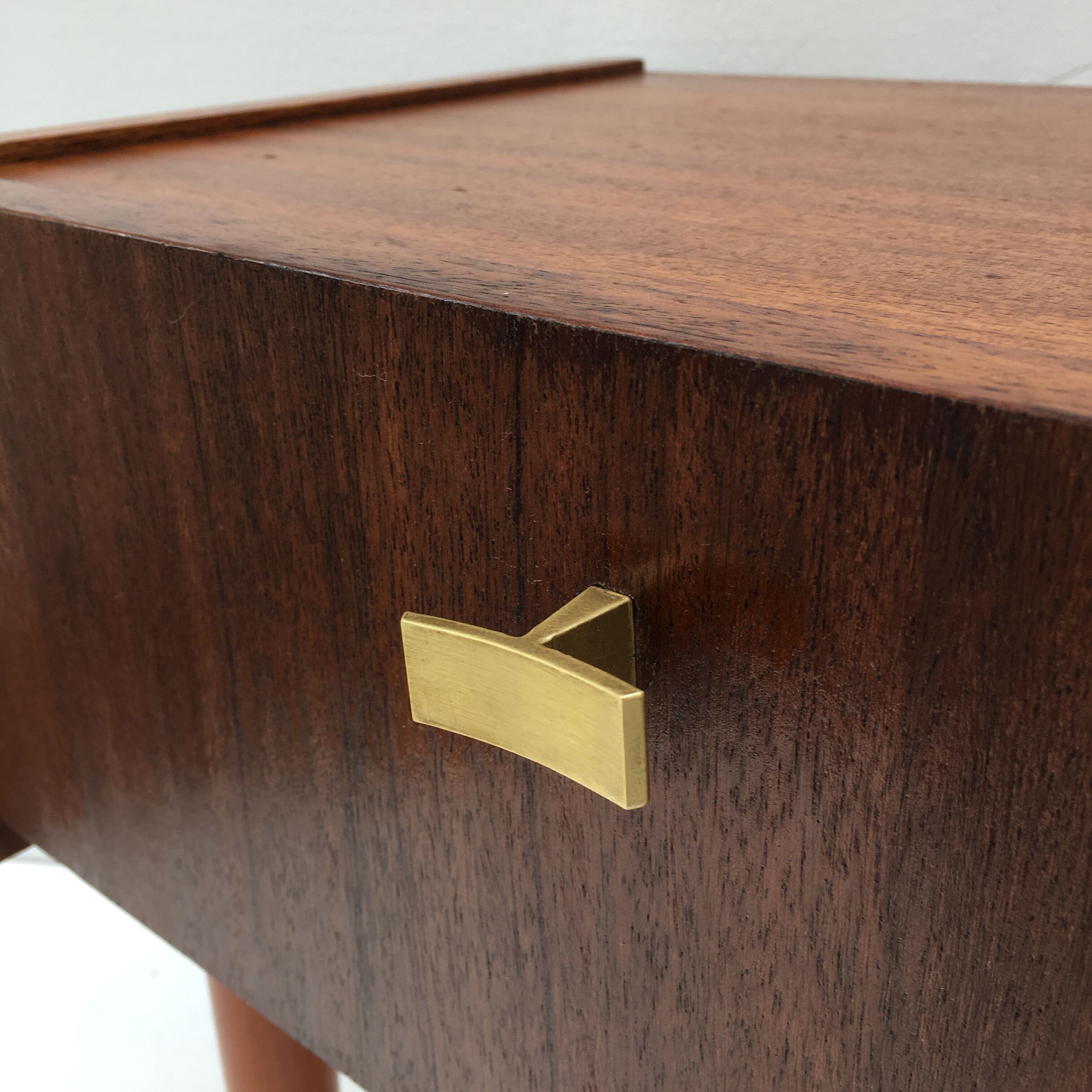 Pair of spindle bedside tables