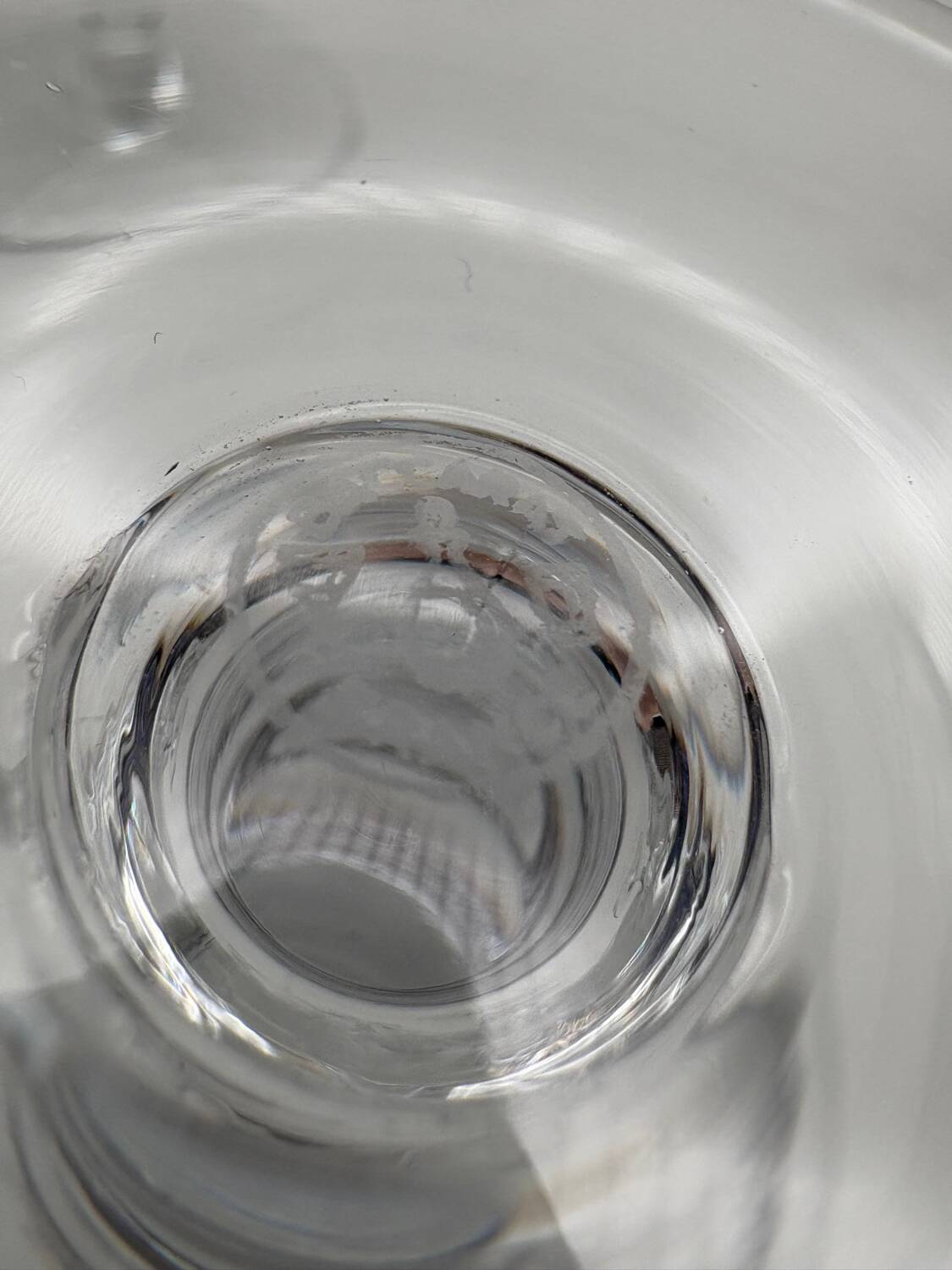 10 crystal champagne glasses, Baccarat, Picadilly model, France