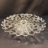 Presentation dish on glass foot