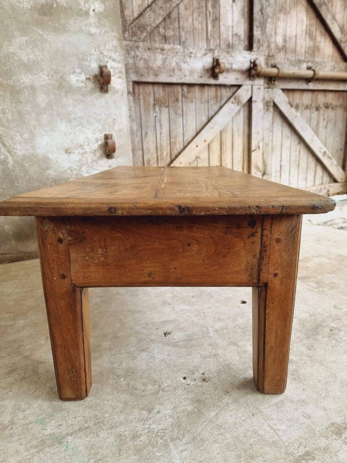 Antique coffee table TV furniture 19th century