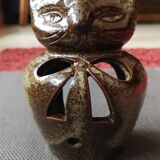 Burns perfume in sandstone form zoomorphic cat - 1970s