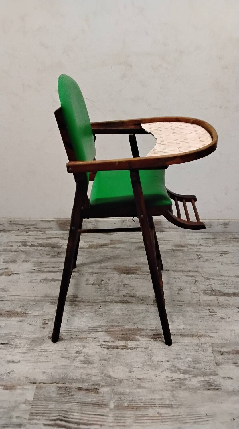 Vintage children's high chair