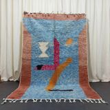 Handmade traditional carpet 250cm x 150cm Moroccan