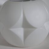 Ceiling Lamp Opal Glass 1970s Peill Putzler Design