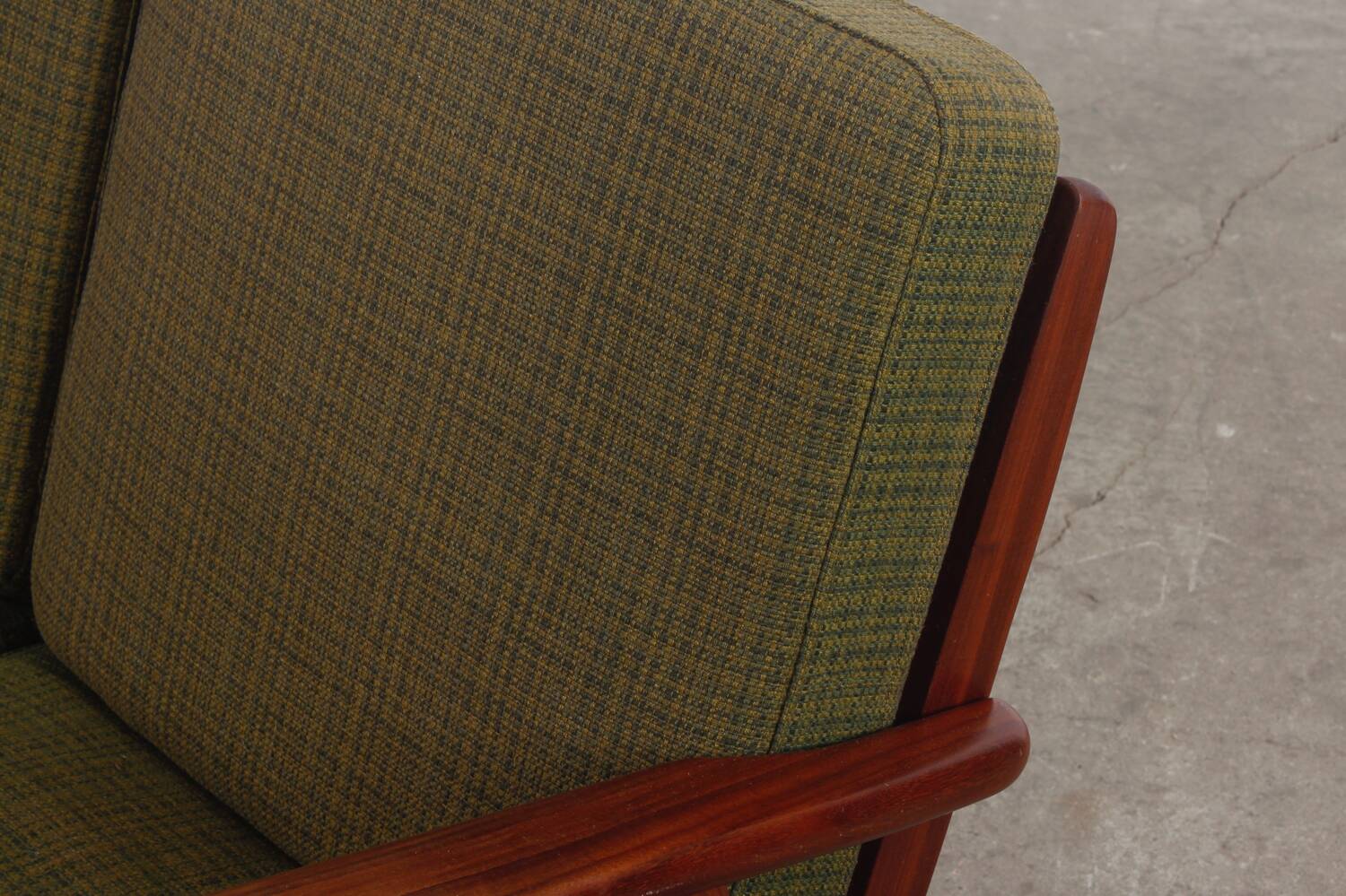 Vintage Teak 3er Sofa Danish Mid Century Design 50er 60er