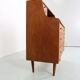 Mid- Century modern teak secretary- cabinet, 1960 Denmark