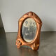 Art nouveau copper and metal photo frame