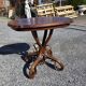 Thonet No. 1 curved wooden side table from the 19th century.