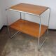 B12 side table by Marcel Breuer, Thonet, Czechoslovakia, 1930s, Bauhaus