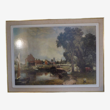 Reproduction painting by John Constable