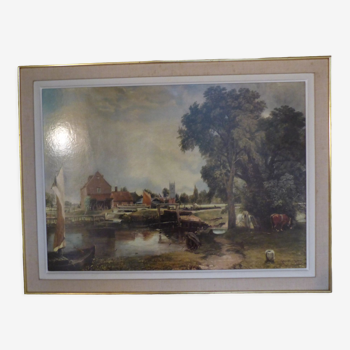 Tableau reproduction de John Constable