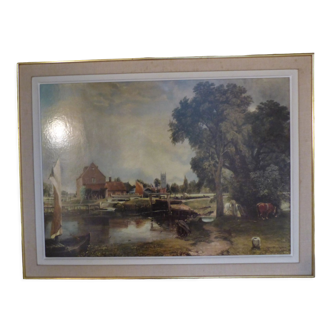 Tableau reproduction de John Constable