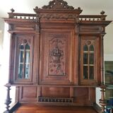 Buffet deux corps type Henri II , période renaissance XIXe siècle