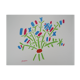 Pablo PICASSO: The blue, white, red bouquet - Signed lithograph