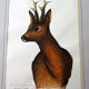 Lithographie aquarellée