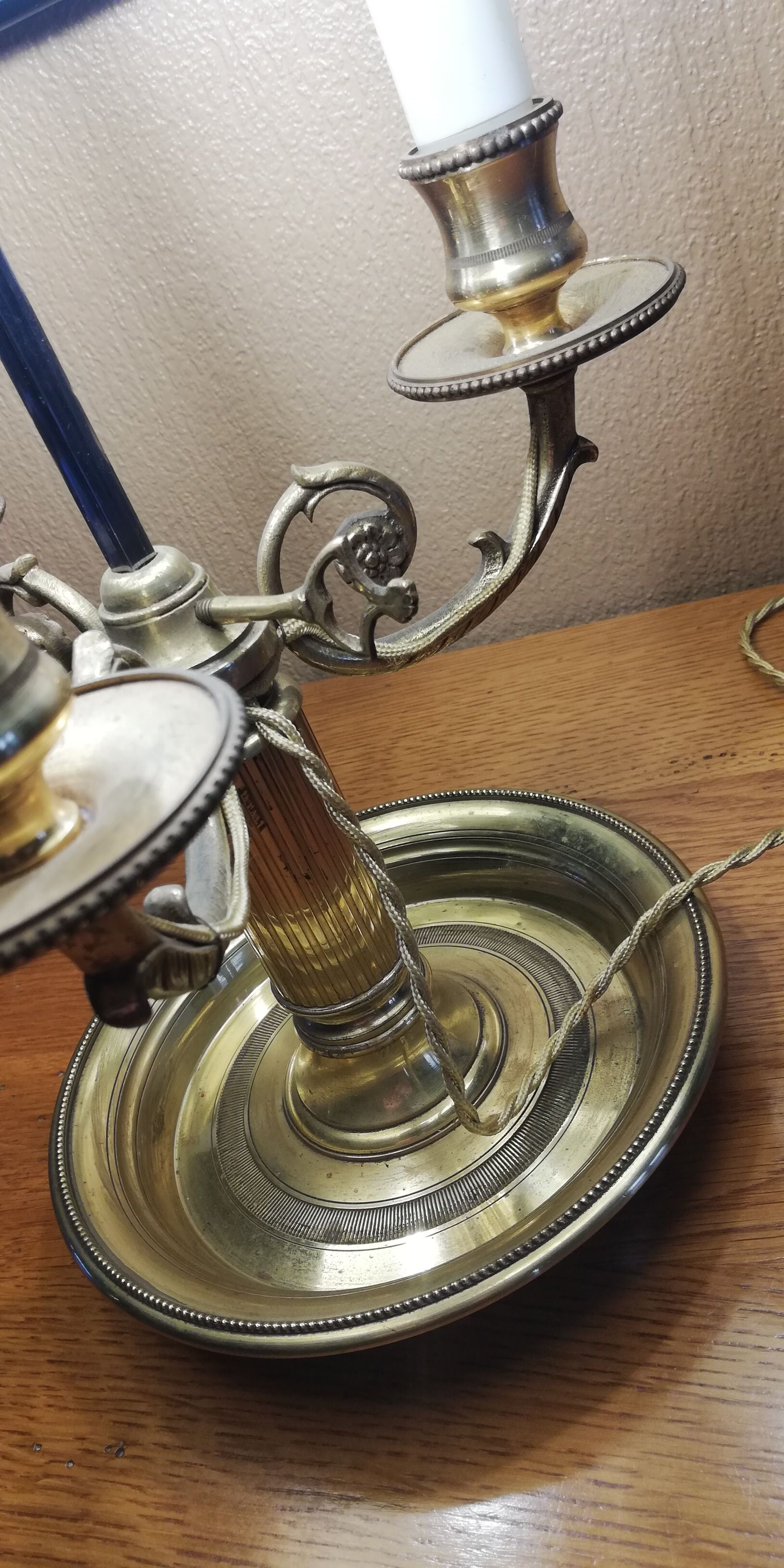 Hot water bottle lamp