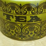 70's Hornsea ceramic tea jar