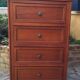 Chest 5 drawers in Cherry
