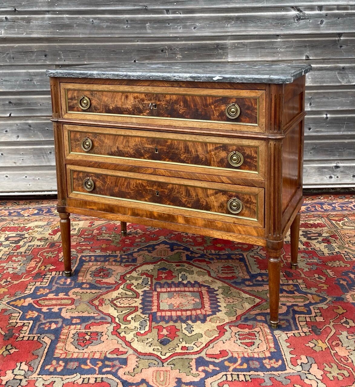 Mahogany dresser style lLouis XVI XIX century