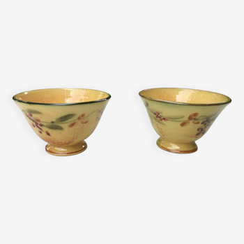 Vintage Provençal bowls.