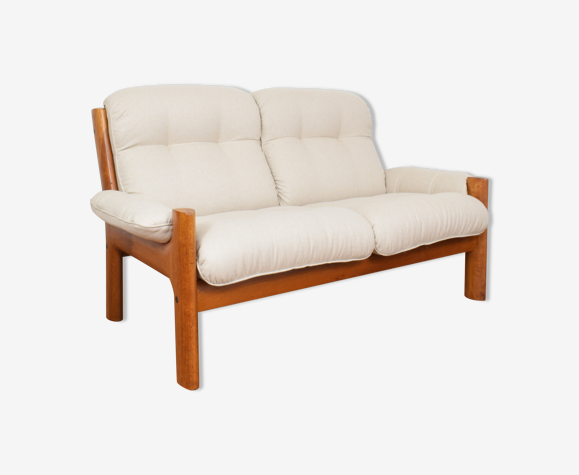 Canapé norvégien du milieu du siècle en teck d'Ekornes, années 1970