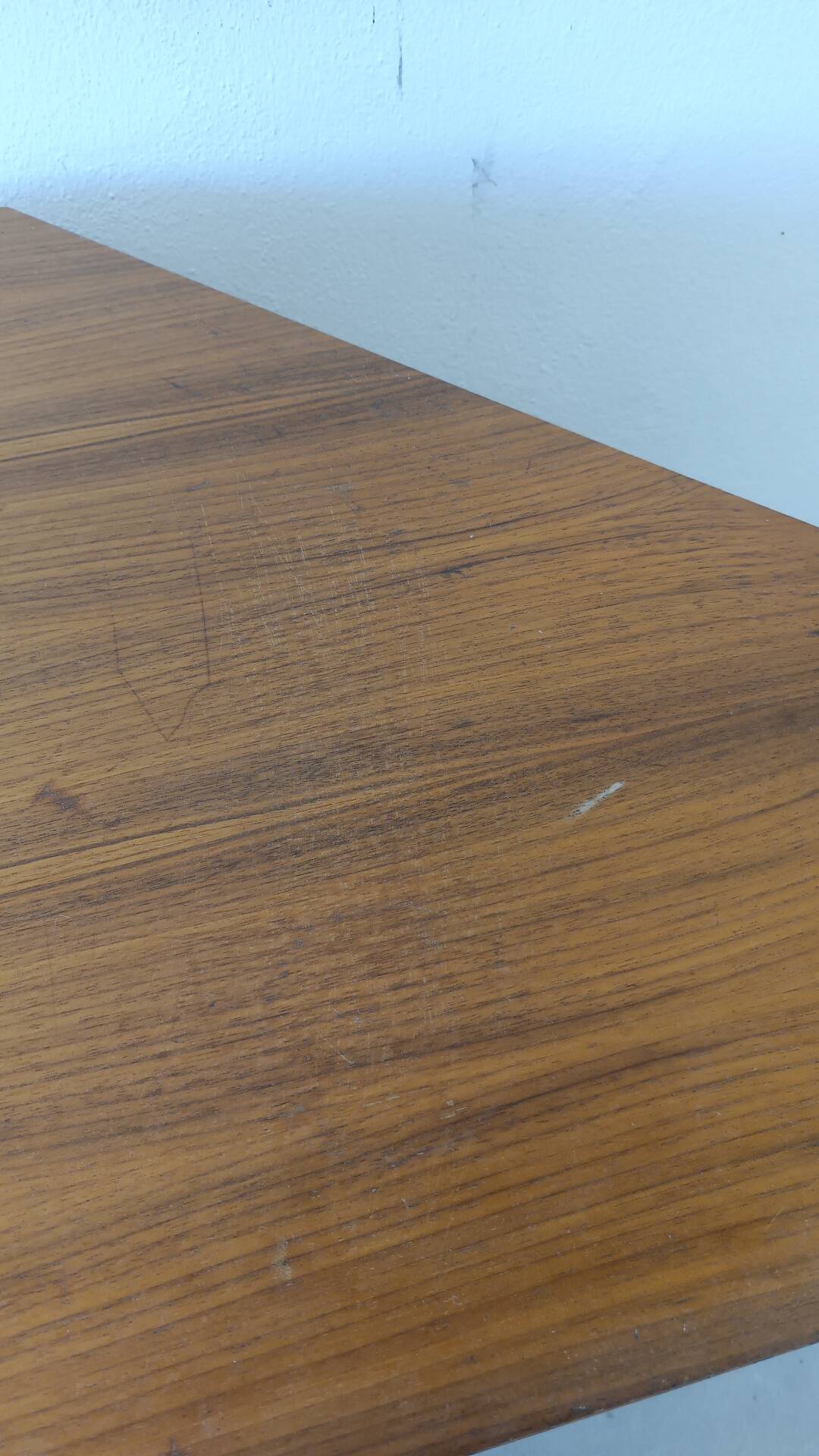 Bar d'angle placage teck