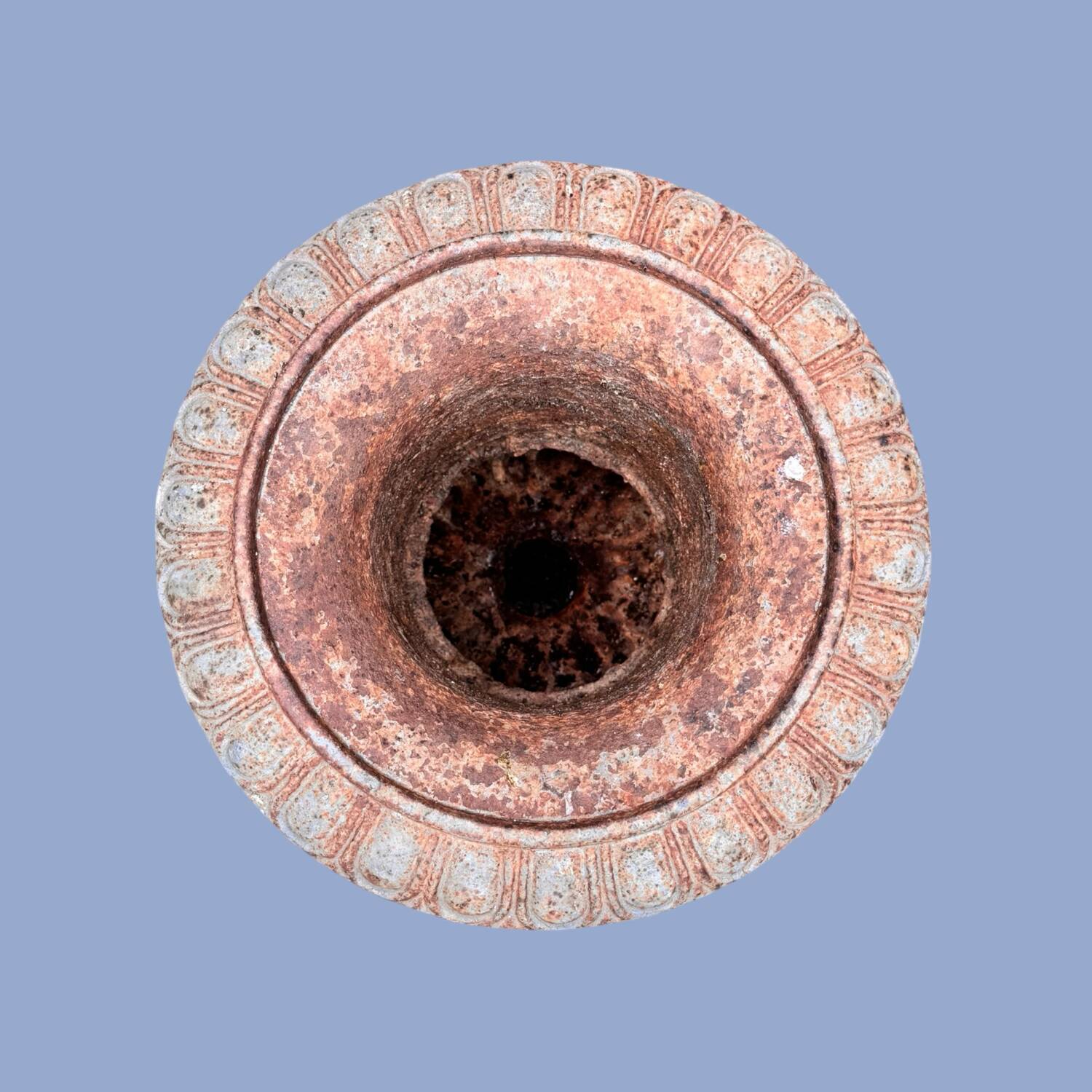 Antique Medici cast iron vase