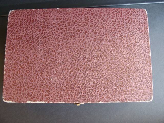 Vintage Keramos Sèvres salt cellars in their case