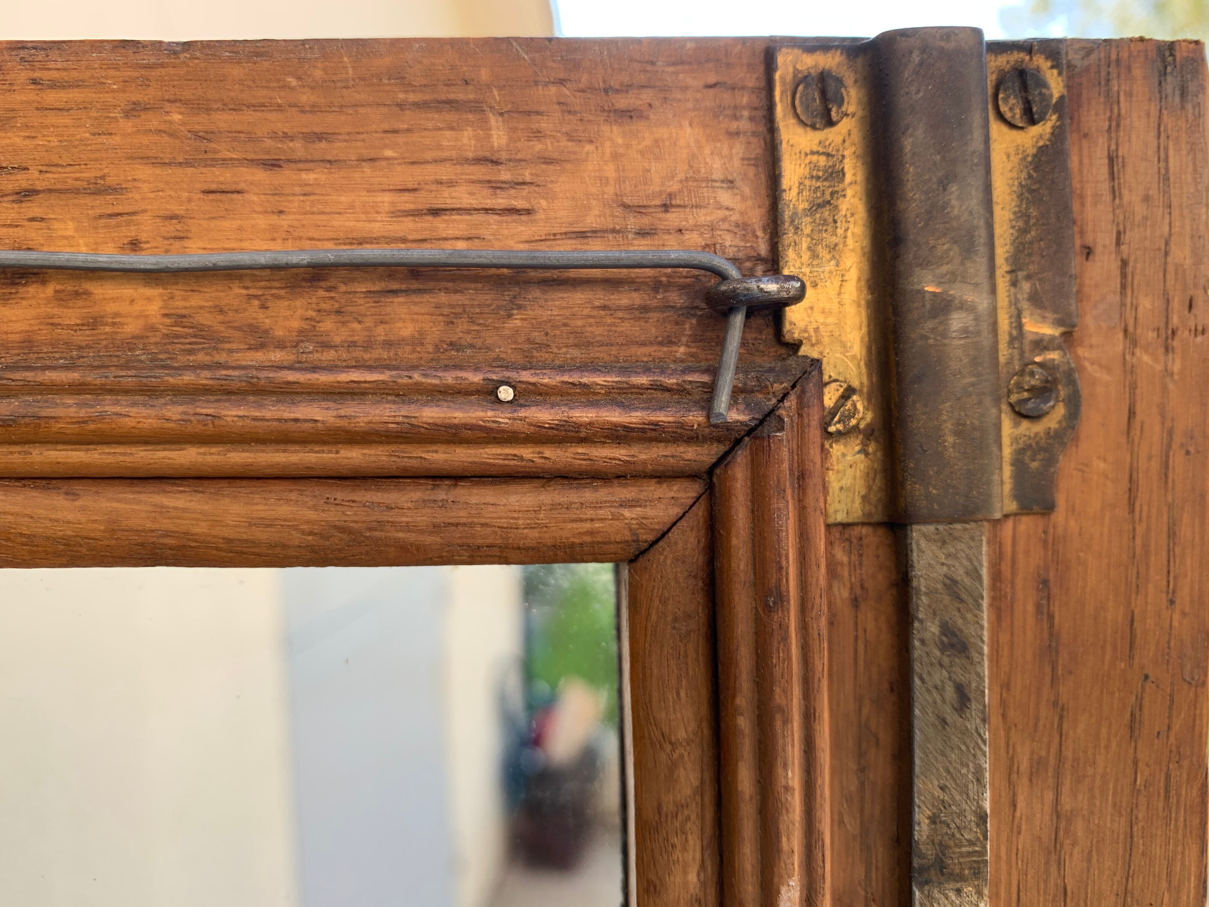 Glass-glazed Parisian wardrobe 1930