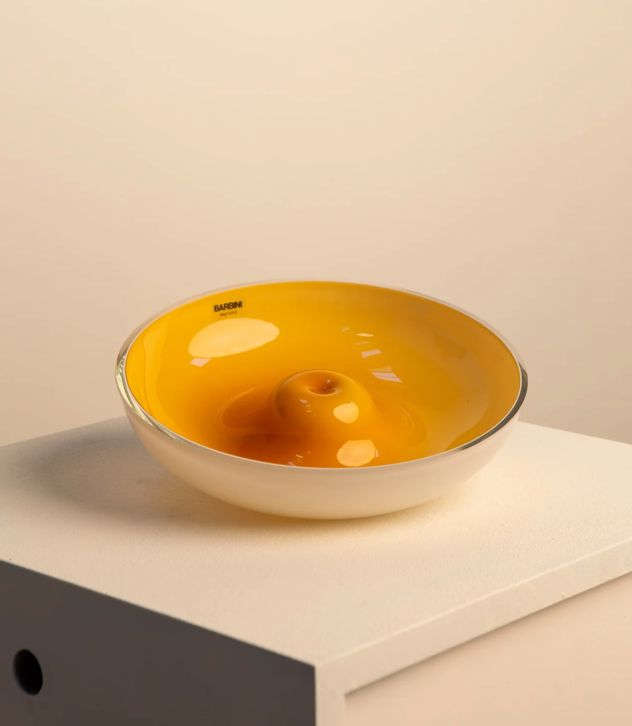 Murano glass pocket trays by Alfredo Barbini 90's