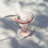 Coupes champagne verre ancien