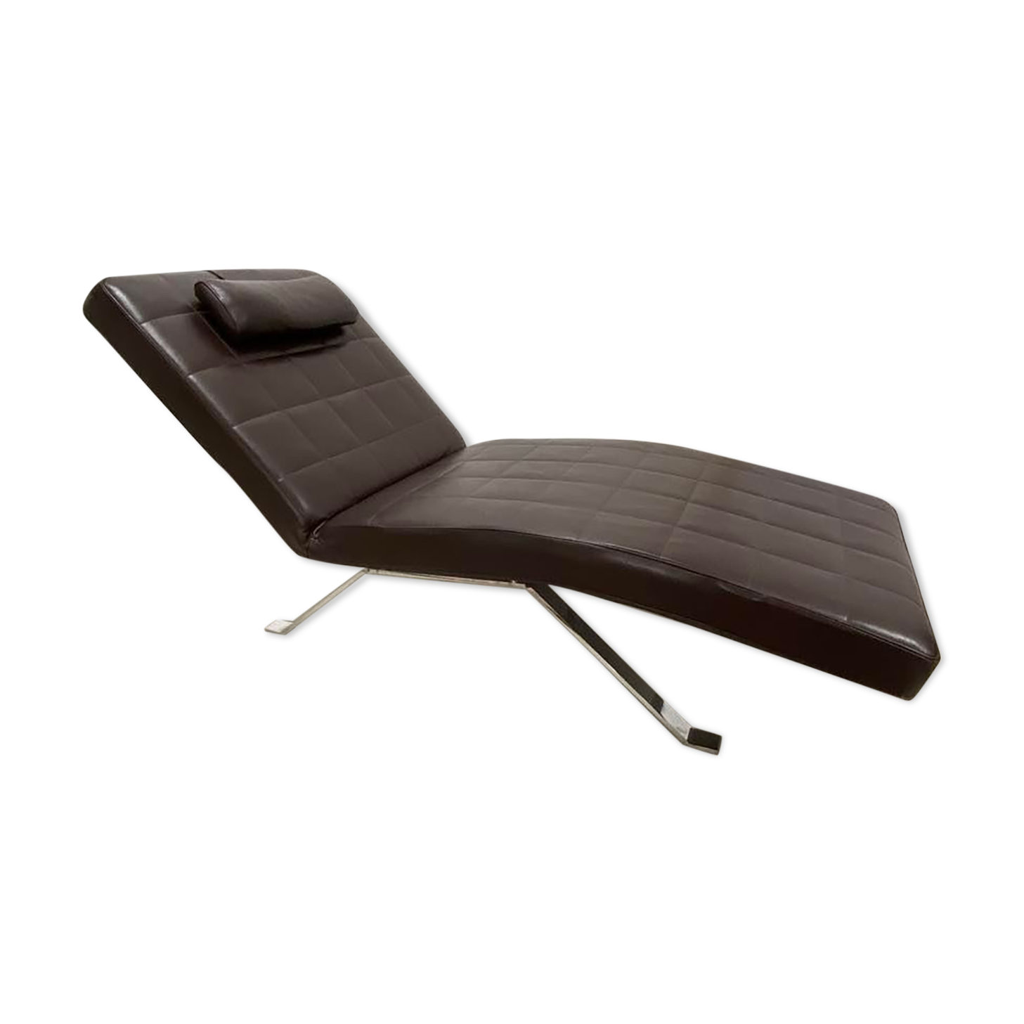 Meridian Roche Bobois brown leather