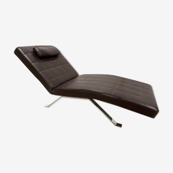 Meridian Roche Bobois brown leather