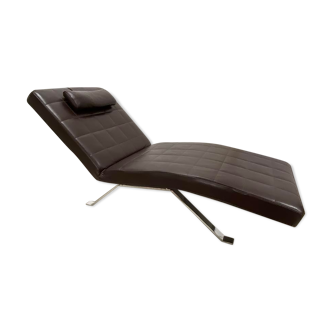 Meridian Roche Bobois brown leather