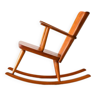 Fauteuil à bascule de Göran Malmvall pour Karl Andersson & Söner, années 1940 AD482