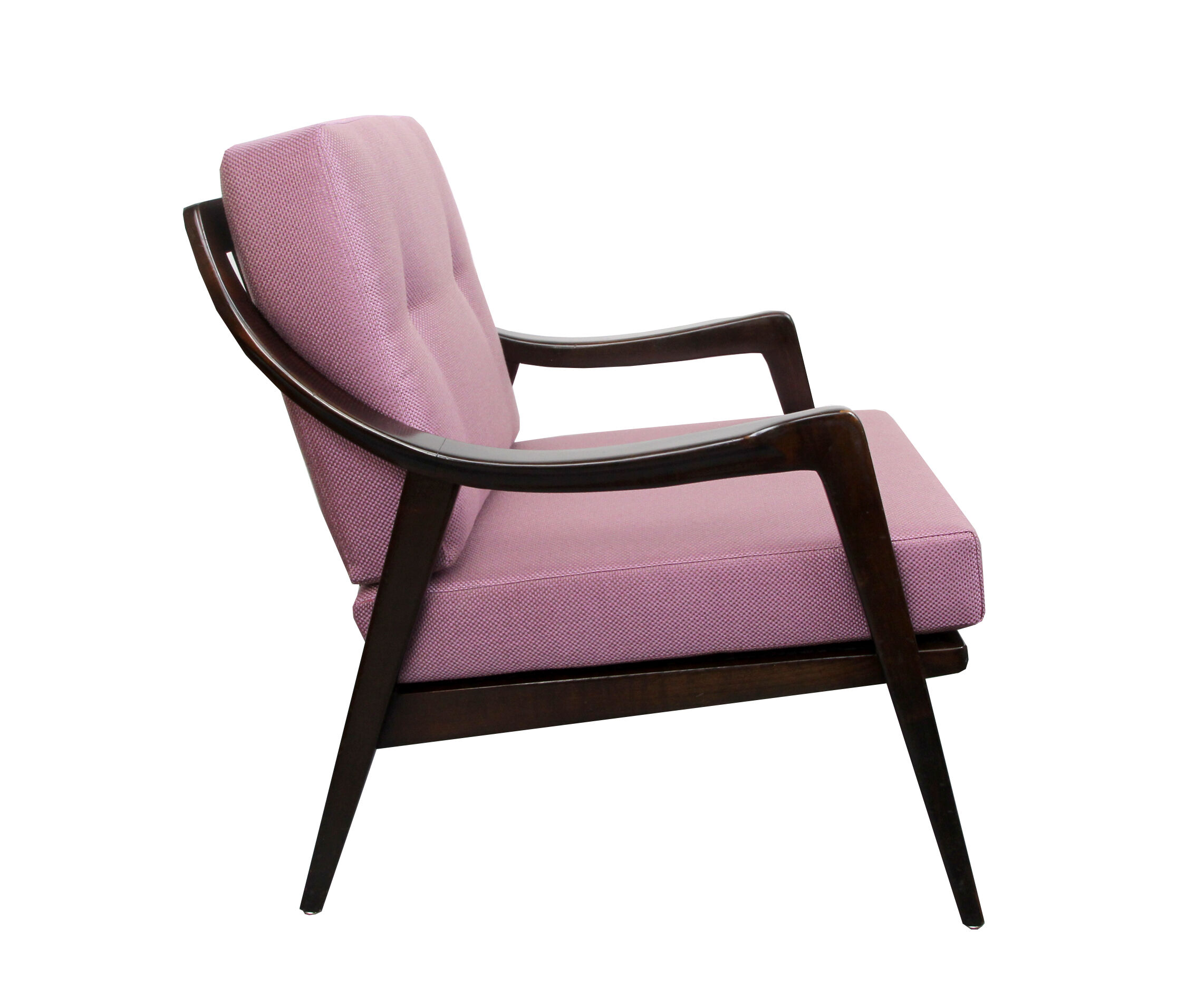 1960s armchair in violet