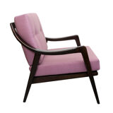 1960s armchair in violet