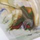 Blown glass vase, Bob le Bleis, Maure-vieil