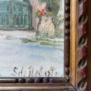 Tableau HST/P "Mediterranean Landscape" ref. H. Hayden